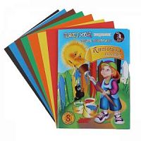 Картон цветной А5 8 цветов Антошка НК-7287 Лилия холдинг Картон цветной А5 8 цветов Антошка НК-7287 Лилия холдинг