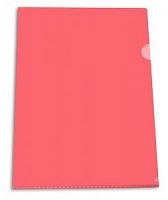 Папка-уголок Бюрократ А4 Е100 816351 красный