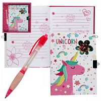 Набор подарочный Блокнот с ручкой Единорог 206937