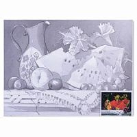 Холст грунтов на картоне 30*40 BRAUBERG 190626