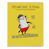 Тетрадь 48 листов Феникс Приключения кота Пифа- Обществознание