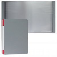 Папка 100 файл KLERK 0,80мм 190913 серая