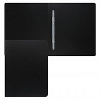 Папка-скоросшиватель пласт А-4 KLERK 190929 черная Папка-скоросшиватель пласт А-4 KLERK 190929 черная