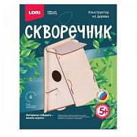 Конструктор из дерева LORI Скворечник