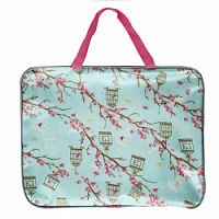 Папка школьника А4 ПШ-511 Птички на ветке ткань