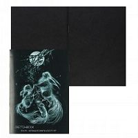 Блокнот для эскизов Sketchbook Полином А5 2824 20 листов черный блок