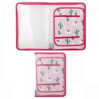 Папка для труда А4 ПТР-1 Ламы на розовом Папка для труда А4 ПТР-1 Ламы на розовом