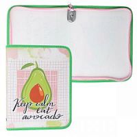 Папка для тетрадей А5 ПМ-А5-04 Авокадо лав (молния вокруг)