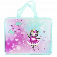 Папка с ручками А4 Кокос 210602 Балеринка