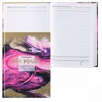 Ежедневник недатированный А5 Проф-пресс 80 листов 1286 Мраморные узоры