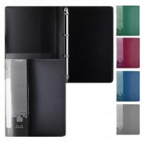 Папка 4-х кол.KLERK 18 мм 213861 Ассорти