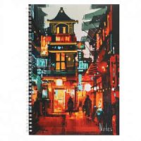 Тетрадь 60 листов А-4 Listoff Night city