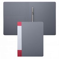 Папка-пружин скоросшиватель А-4 KLERK 190943 серая Папка-пружин скоросшиватель А-4 KLERK 190943 серая