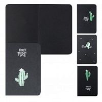 Блокнот для эскизов Sketchbook А5 Кокос Кактус 28 листов 188976 черный блок