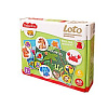 Лото 48 фишек деревянное Baby Toys Кто где живет? 04925