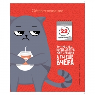 Тетрадь 48 листов ArtSpace 42607 Котоцинизм Обществознание