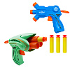 Игрушка Пистолет Soft bullet gun 14*13*4,5см, патрон-присоска - 3шт