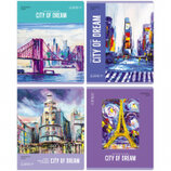 Тетрадь 48 листов БиДжи 11041 линия City dream