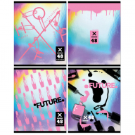 Тетрадь 48 листов БиДжи 9566 Future pink