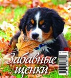 Календарь 2021 настольный домикЗабавные щенки