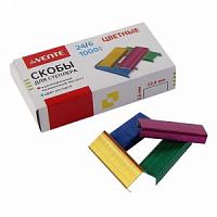 Скобы №24 deVENTE цветные 4141901