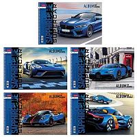 Альбом для рисования 32 листа Хатбер спираль BLUEsupercar