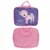 Папка с ручками А4 Оникс ткань 62384 Единорог принцесса