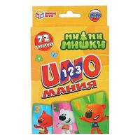 Игра UNOмания 72 карт МимиМишки Умные игры