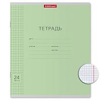 Тетрадь 24 листа клетка Полиграфика 40016