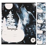Тетрадь 18 листов линия ErichKrause 60563 Timber Wolf