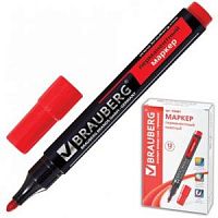 Маркер BRAUBERG 150467 красный