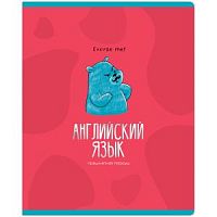 Тетрадь 48 листов MESHU Ученый MISHKA Английский язык