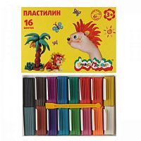 Пластилин 16 цветов Каляка-Маляка ПКМ16
