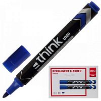 Маркер deli Linkpro синий U100