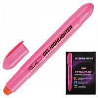 Текстовыделитель Hatber GEL HIGHLIGHTER BTt_00312 Розовый