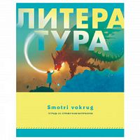 Тетрадь 48 листов БиДжи 9187 Смотри вокруг Литература