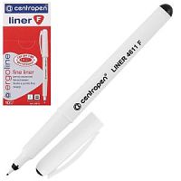 Ручка линер Centropen Egoline 4611 капил.1 шт.черная