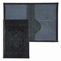 КЖ Обложка д/паспорта KLERK 213950 черн