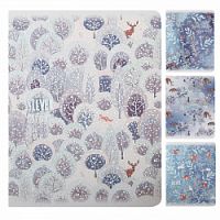 Тетрадь 40 листов БиДжи 9766 Silver pattern