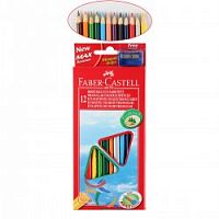 Карандаши 12 цеетов FABER-CASTELL 120512 с точил