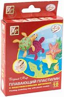 Пластилин Луч 10 цветов плавающ 20С 1324-08