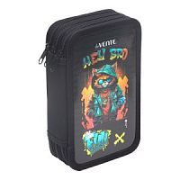 Пенал deVENTE 7013409 3-секц Hey Bro