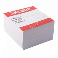 Блок для записей 90*90*50мм KLERK 205827 непроклеенный