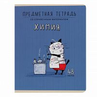 Тетрадь 48 листов Феникс Приключения кота Пифа- Химия