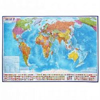 Карта Мира Политическая 199*134 КН084