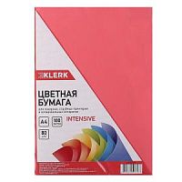 Бумага для принтера А4 цв.100 л KLERK 206803/Р красный Интенсив