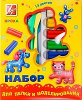 Набор для лепки Кроха 12 цв 11С 669-08