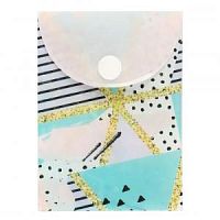 Папка-конв.на кнопке А7 Кокос 212210 Abstraction