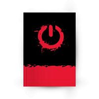 Записная книжка 80 листов А5 Кокос 241136 Кнопка выкл