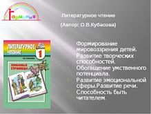 Кубасова Любимые страницы 1 класс